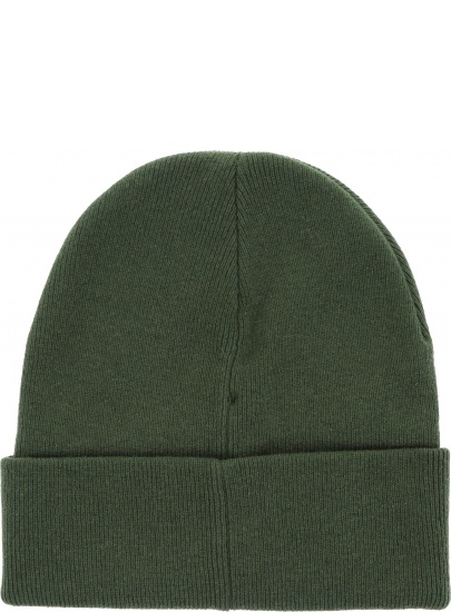 Oliwkowa Zimowa Czapka Czapka CALVIN KLEIN JEANS J Basic Men Knited Beanie