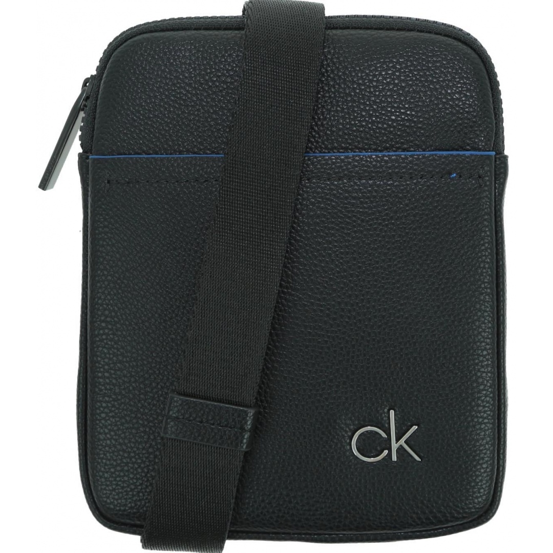 Czarna Listonoszka Saszetka CALVIN KLEIN Ck Direct Mini Flat Crossover