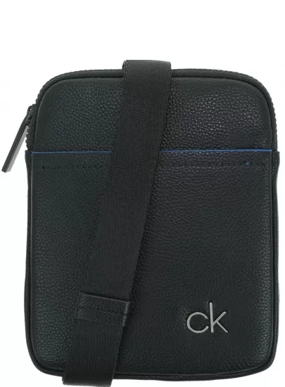 Czarna Listonoszka Saszetka CALVIN KLEIN Ck Direct Mini Flat Crossover