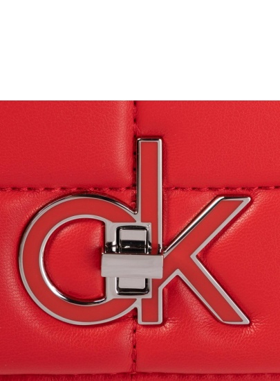 Torebka CALVIN KLEIN Re-Lock Flap Xbody Q K60K605834 Process Red