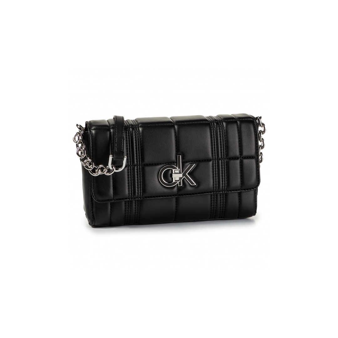 Torebka CALVIN KLEIN Re-Lock Flap Xbody Q K60K605834 BDS