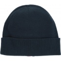 Granatowa Czapka TOMMY HILFIGER Th Rib Beanie AM0AM05424 CJM