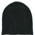 Czarna Czapka TOMMY HILFIGER Flag Knit Beanie AW0AW07186 BDS