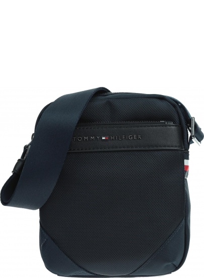 Granatowa Saszetka TOMMY HILFIGER Elevated Nylon Mini Reporter AM0AM05441