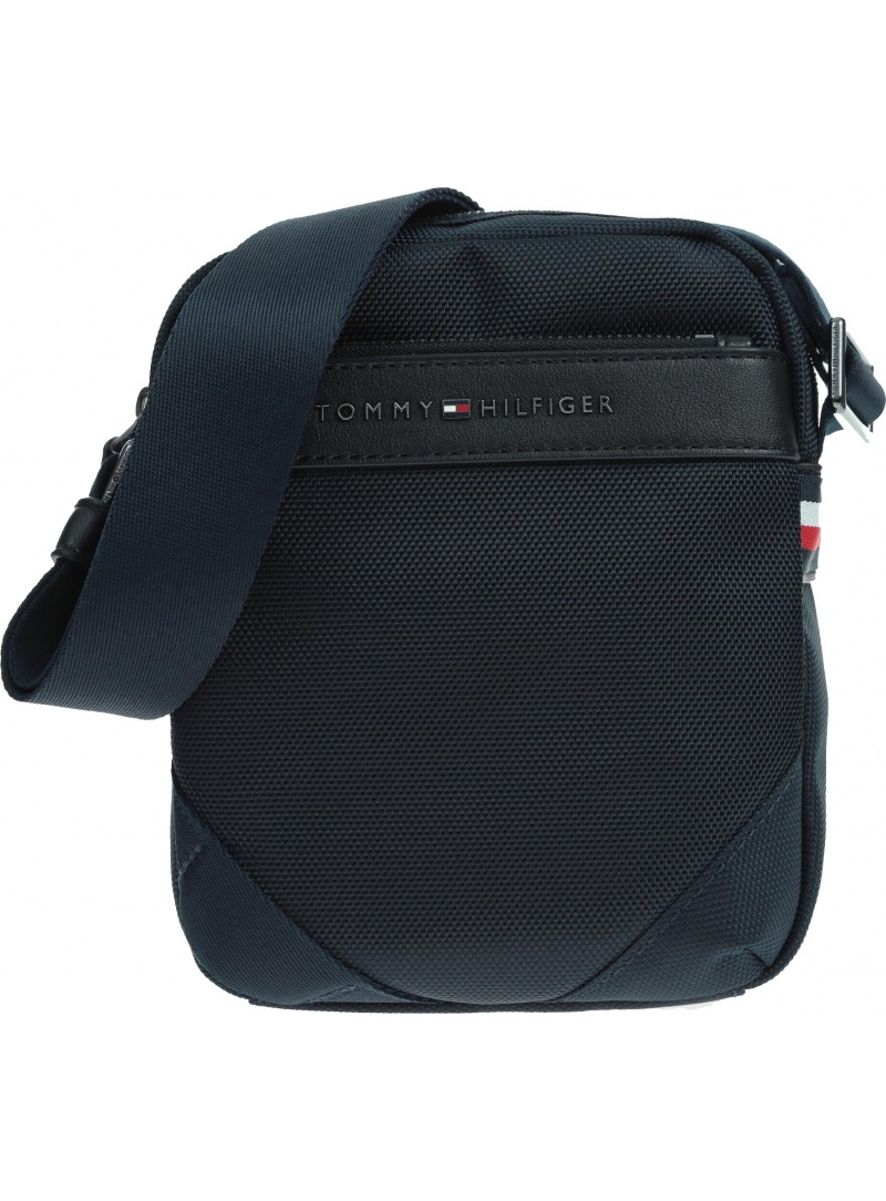 Granatowa Saszetka TOMMY HILFIGER Elevated Nylon Mini Reporter AM0AM05441