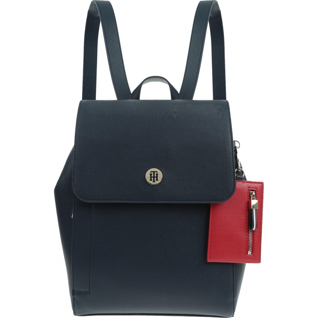 Granatowy Plecak TOMMY HILFIGER Charming Tommy Backpack AW0AW07310 CJM