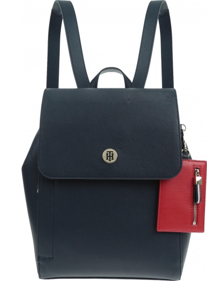Granatowy Plecak TOMMY HILFIGER Charming Tommy Backpack AW0AW07310 CJM