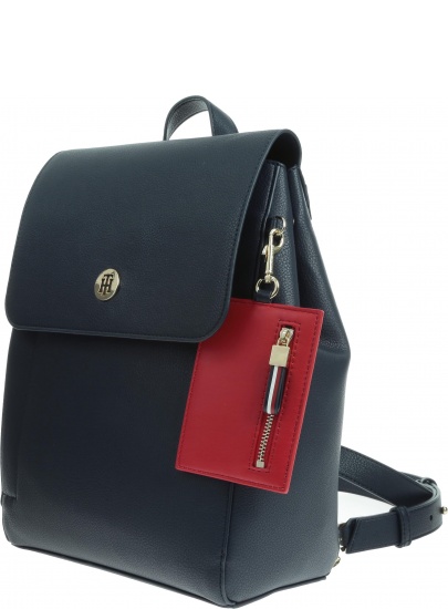 Granatowy Plecak TOMMY HILFIGER Charming Tommy Backpack AW0AW07310 CJM