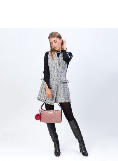 Listonoszka ANEKKE Couture Pink Textile Shoulder Bag 29882-74