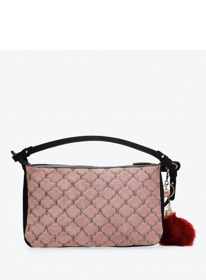 Listonoszka ANEKKE Couture Pink Textile Shoulder Bag 29882-74
