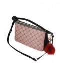 Listonoszka ANEKKE Couture Pink Textile Shoulder Bag 29882-74