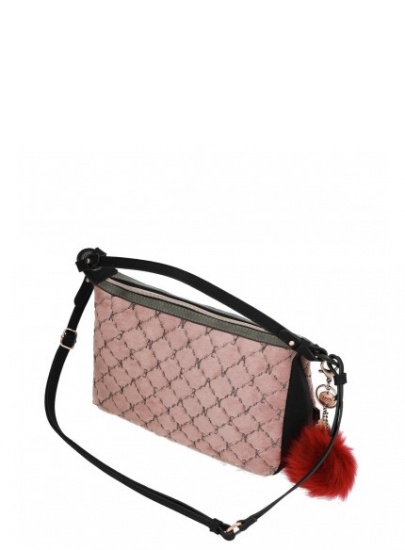 Listonoszka ANEKKE Couture Pink Textile Shoulder Bag 29882-74