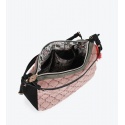 Listonoszka ANEKKE Couture Pink Textile Shoulder Bag 29882-74