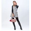 Listonoszka ANEKKE Couture Pink Textile Shoulder Bag 29882-74