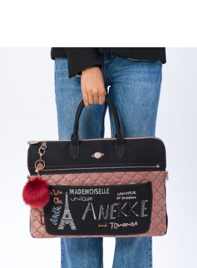 Torba na laptopa ANEKKE 29884-05COC ADORABLE VELVET DOCUMENT CASE