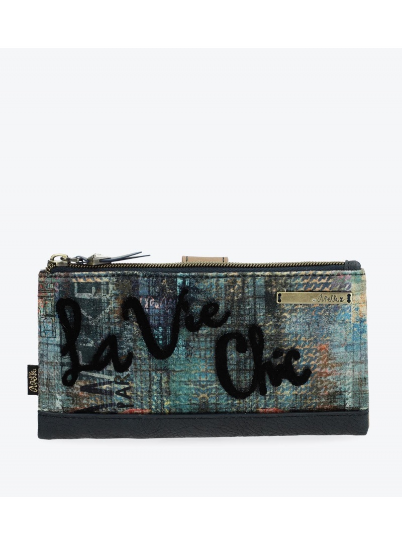 Portfel ANEKKE Couture PRINTED VELVET WALLET 29889-06COC Portfel ANEKKE Couture PRINTED VELVET WALLET 29889-06COC