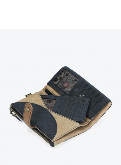 Portfel ANEKKE Couture PRINTED VELVET WALLET 29889-06COC