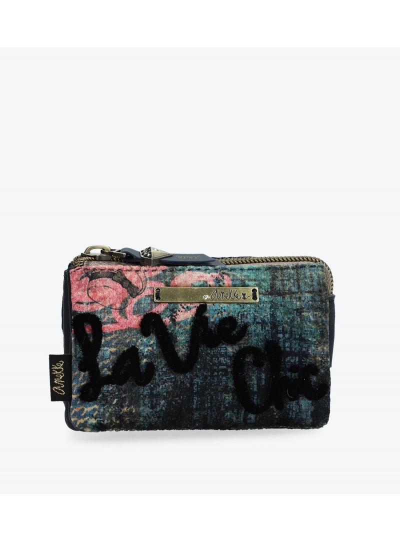 Portfel ANEKKE COUTURE SMALL VELVET PURSE 29888-10COC