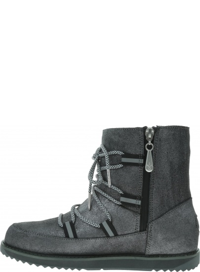 Wodoodporne Botki Buty EMU AUSTRALIA Rutledge W12040 Dark Grey