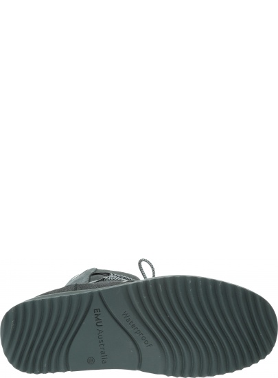 Wodoodporne Botki Buty EMU AUSTRALIA Rutledge W12040 Dark Grey