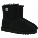 Czarne Botki Buty EMU AUSTRALIA Ore W11788 Black