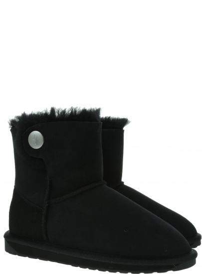 Czarne Botki Buty EMU AUSTRALIA Ore W11788 Black