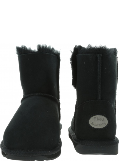 Czarne Botki Buty EMU AUSTRALIA Ore W11788 Black