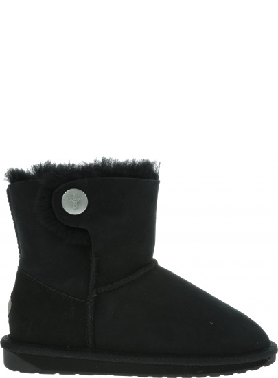 Czarne Botki Buty EMU AUSTRALIA Ore W11788 Black