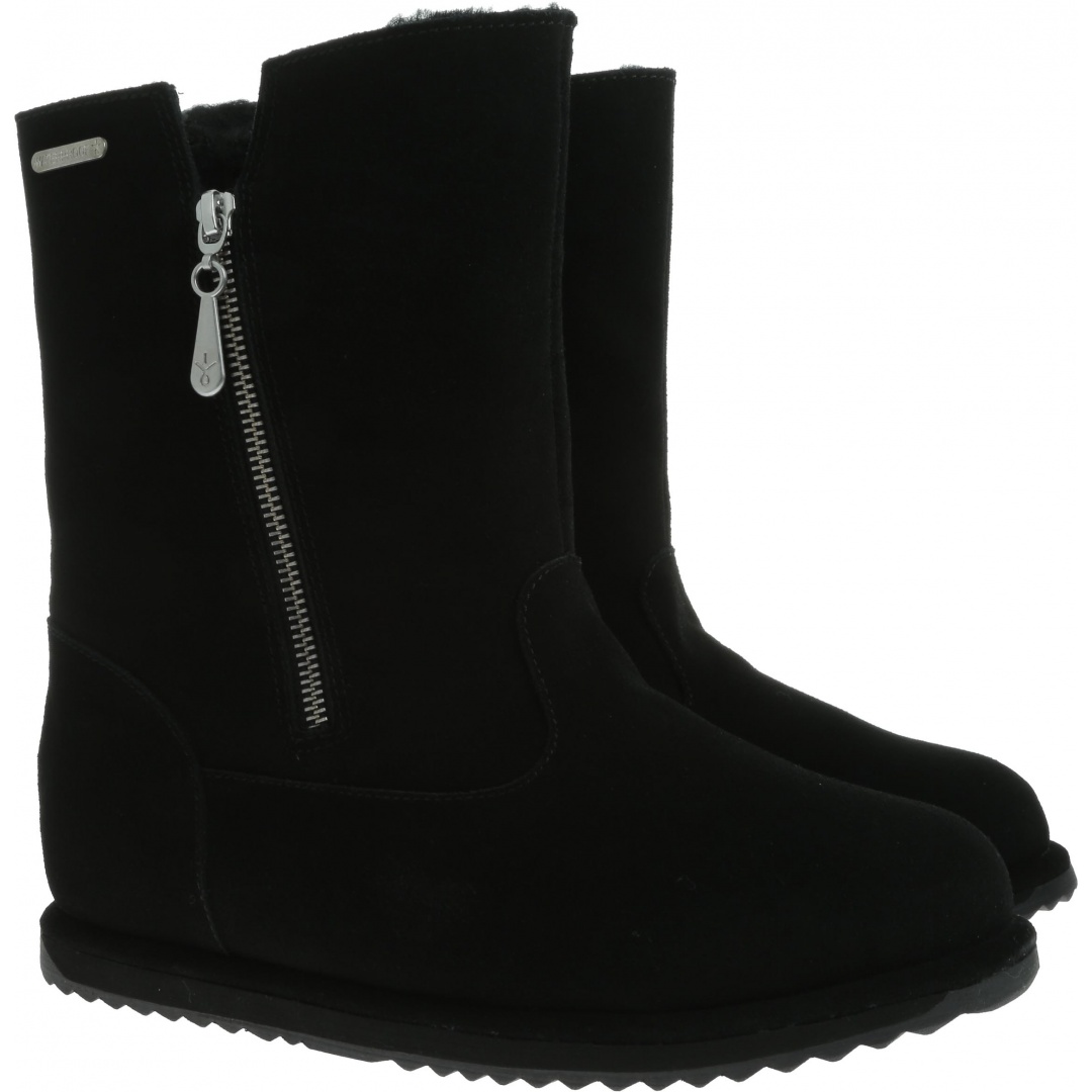Wodoodporne Czarne Kozaki Buty EMU AUSTRALIA Gravelly Teens T12175 Black