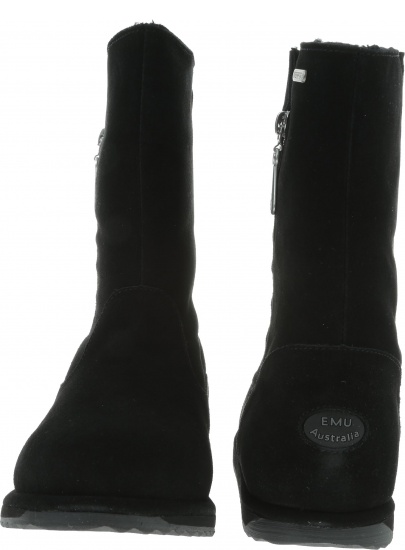 Wodoodporne Czarne Kozaki Buty EMU AUSTRALIA Gravelly Teens T12175 Black