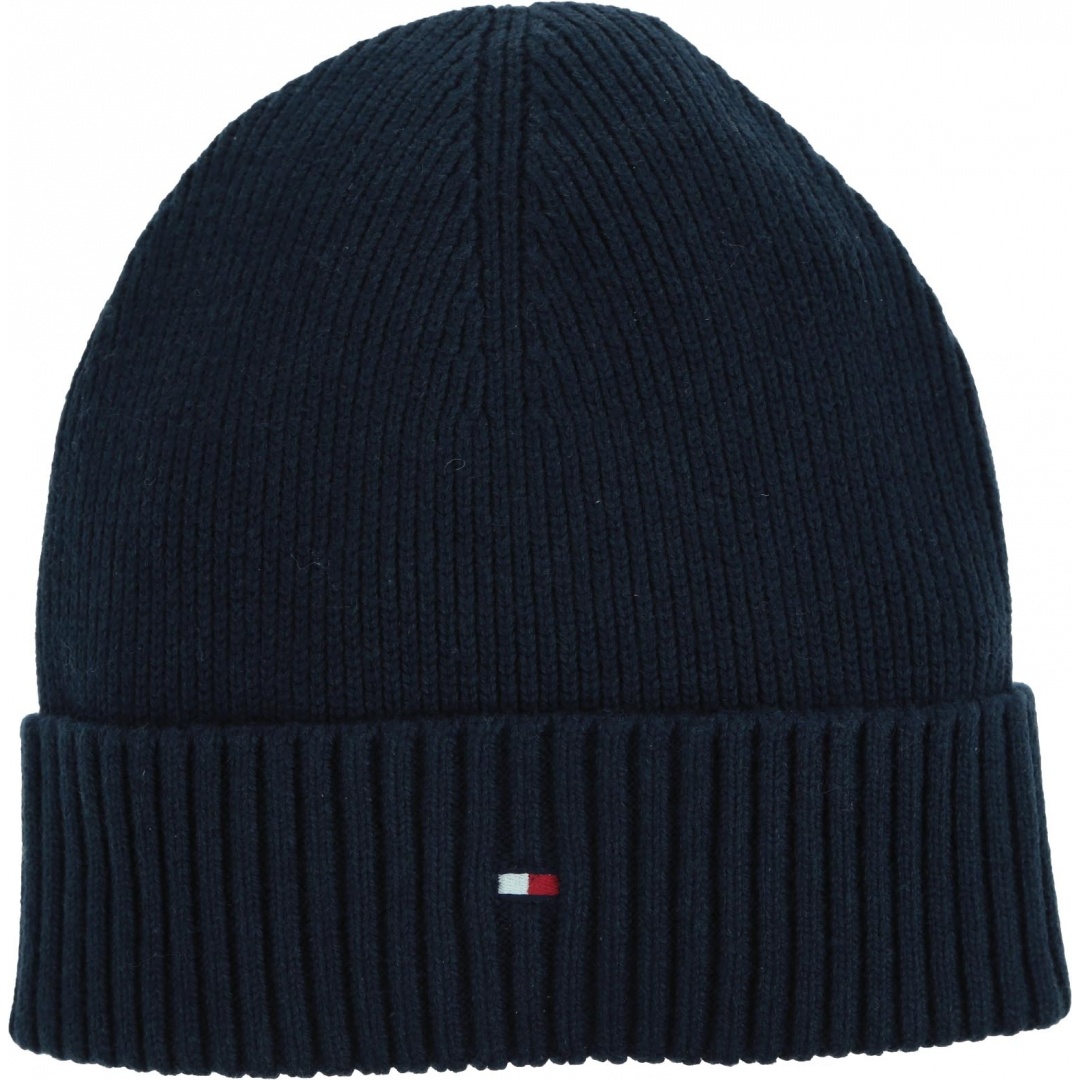 Czapka TOMMY HILFIGER Pima Cotton Beanie AM0AM05148 CJM