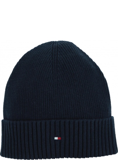 Czapka TOMMY HILFIGER Pima Cotton Beanie AM0AM05148 CJM