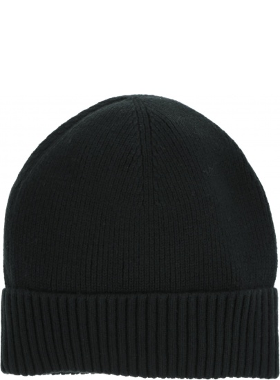 Czarna Czapka TOMMY HILFIGER Pima Cotton Beanie AM0AM05148 BDS
