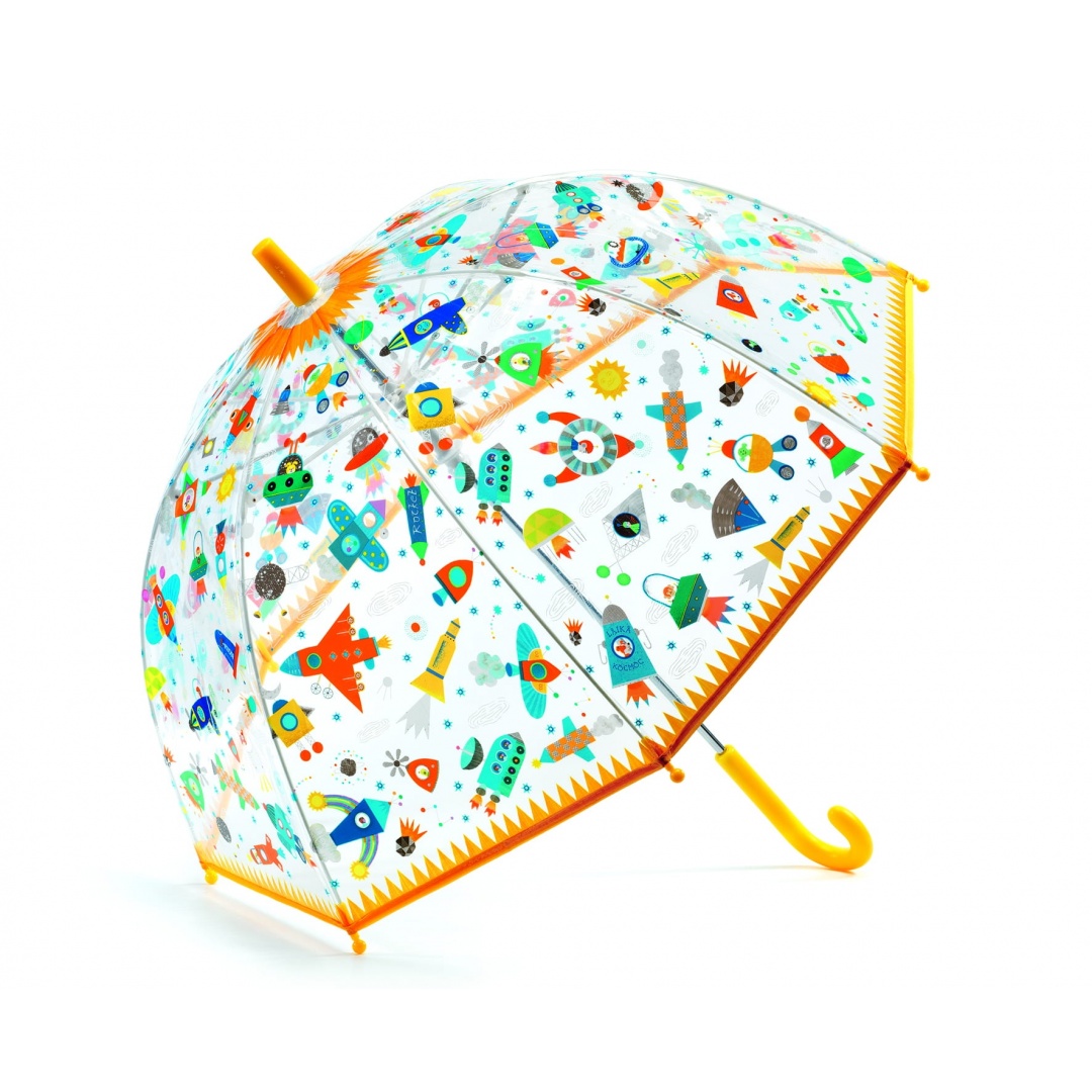 Przezroczysty Parasol Przeciwdeszczowy Z Rakietami DJECO Rakiety DD04707