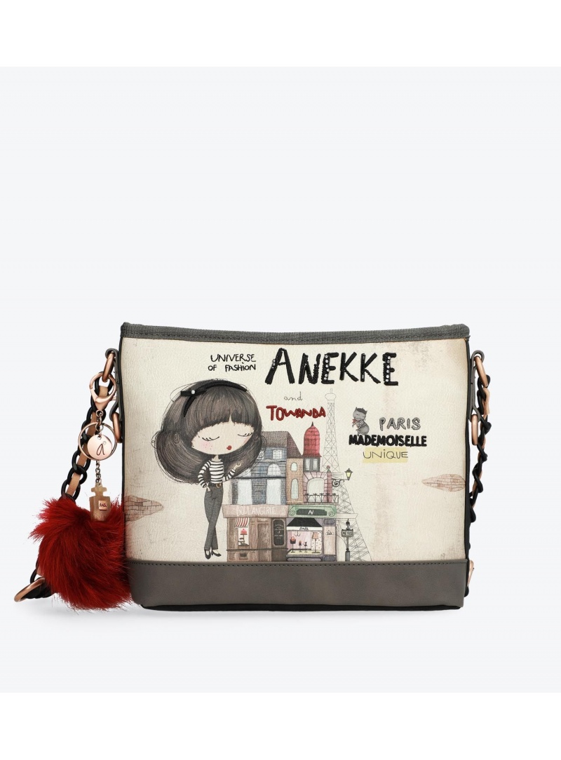 Torebka ANEKKE COUTURE COOL GREY CROSSBODY BAG 29882-55COC Torebka ANEKKE COUTURE COOL GREY CROSSBODY BAG 29882-55COC