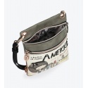 Listonoszka / Nerka ANEKKE Couture Beige Synthetic Shoulder Bag 29888-05