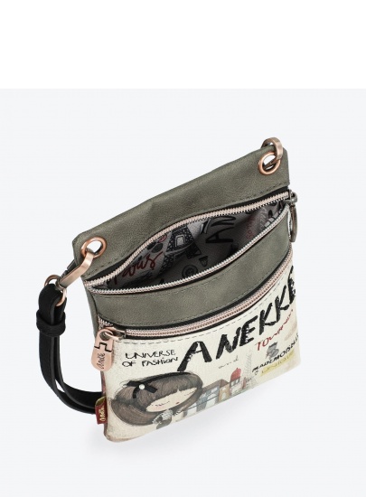 Listonoszka / Nerka ANEKKE Couture Beige Synthetic Shoulder Bag 29888-05