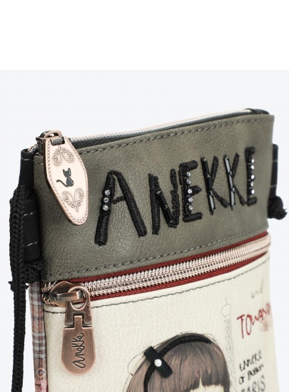 Listonoszka ANEKKE Couture Beige Synthetic Shoulder Bag 29889-04