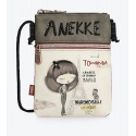 Listonoszka ANEKKE Couture Beige Synthetic Shoulder Bag 29889-04