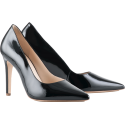 Czarne Lakierowane Szpilki HOGL BOULEVARD 90 0-189004 Black 0100