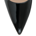 Czarne Lakierowane Szpilki HOGL BOULEVARD 90 0-189004 Black 0100