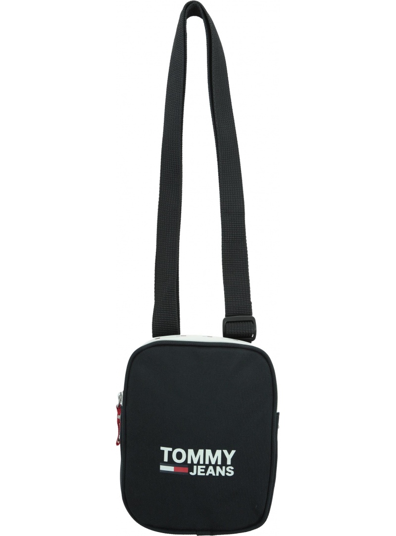Czarna Saszetka TOMMY HILFIGER TJM COOL CITY COMPACT BLACK AM0AM05106 BDS