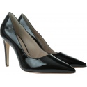 Czarne Lakierowane Szpilki HOGL BOULEVARD 90 0-189004 Black 0100
