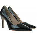 Czarne Lakierowane Szpilki HOGL BOULEVARD 90 0-189004 Black 0100