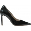 Czarne Lakierowane Szpilki HOGL BOULEVARD 90 0-189004 Black 0100