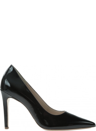 Czarne Lakierowane Szpilki HOGL BOULEVARD 90 0-189004 Black 0100