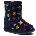 Wodoodporne Granatowe Kozaki Buty EMU AUSTRALIA Flutter Brumby K11327