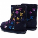 Wodoodporne Granatowe Kozaki Buty EMU AUSTRALIA Flutter Brumby K11327