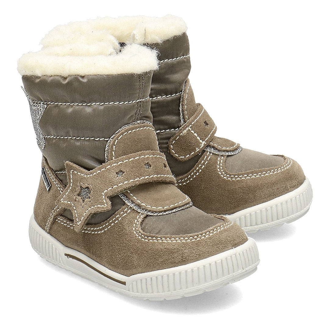 Beżowe Śniegowce Kozaki PRIMIGI GORE-TEX 4369411 Marm