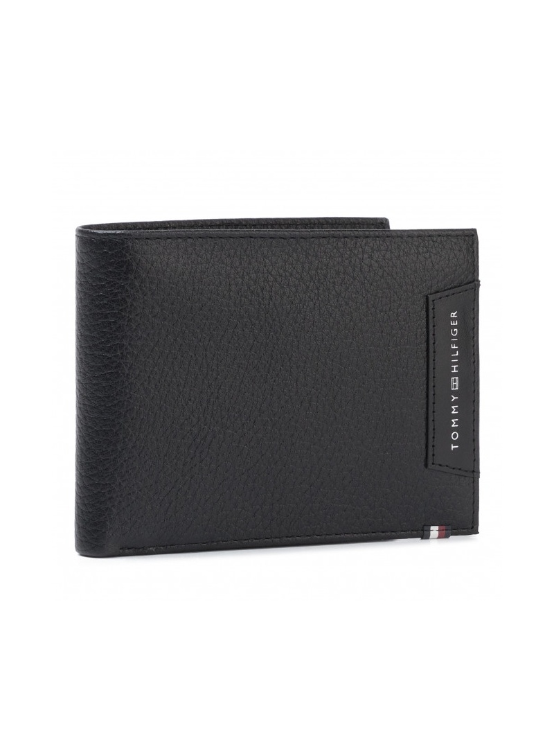 Duży Portfel Męski TOMMY HILFIGER Downtown Cc Flap And Coin AM0AM05073 BDS